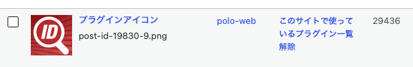 画像のアップロード時、メディアライブラリでどのように表示されるのか(fanction.phpに入れた場合)