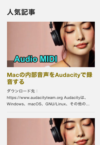 このサイト『polo-web.com』の設定一覧